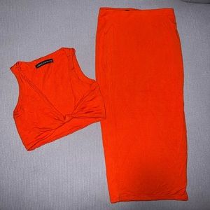 Naked Wardrobe Skirt Set